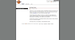 Desktop Screenshot of freewebdesigntutorials.com