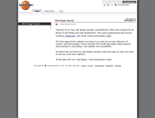 Tablet Screenshot of freewebdesigntutorials.com